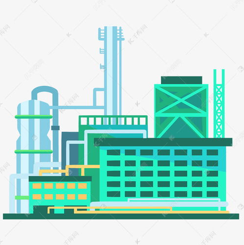 化工厂建筑素材免费下载指南 探索千库网建筑材料库